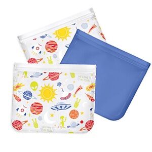 Alien Adventure Kids Pouches - White and Blue